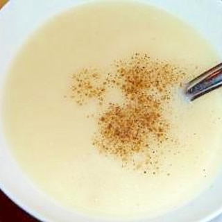豆乳でなめらか！カリフラワーのスープ